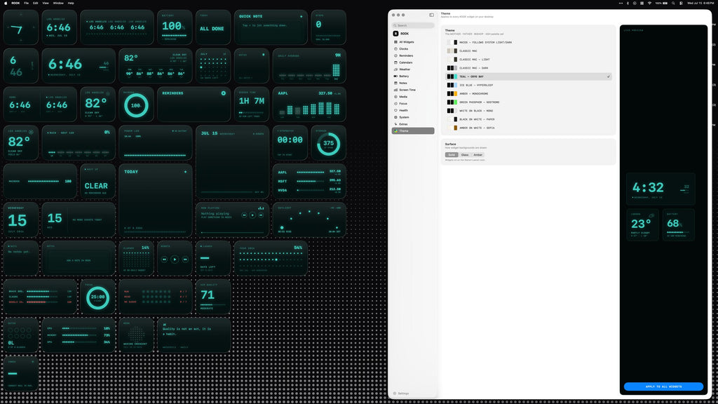 FULL SUITE  / All 4 Apps + ROOK Widgets