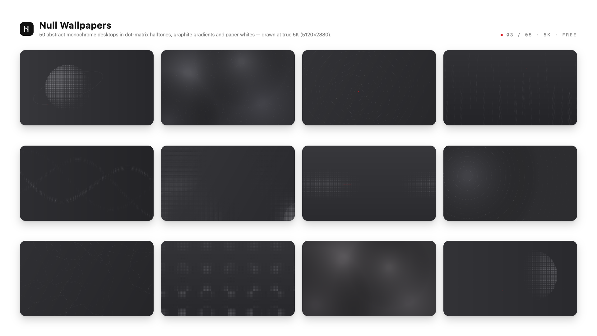Null Wallpaper Pack