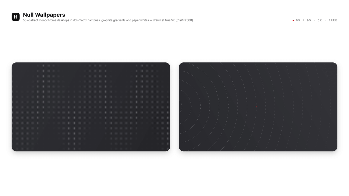 Null Wallpaper Pack